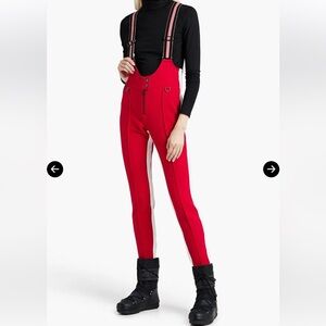 ERIN SNOW 
Zuma Ecoracer Striped Ski Salopettes